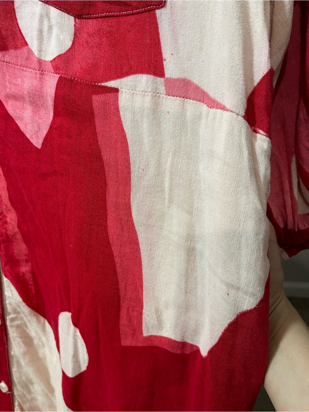 The Mona Linen Shirt Dress by Anthropologie - Picture 7 of 12